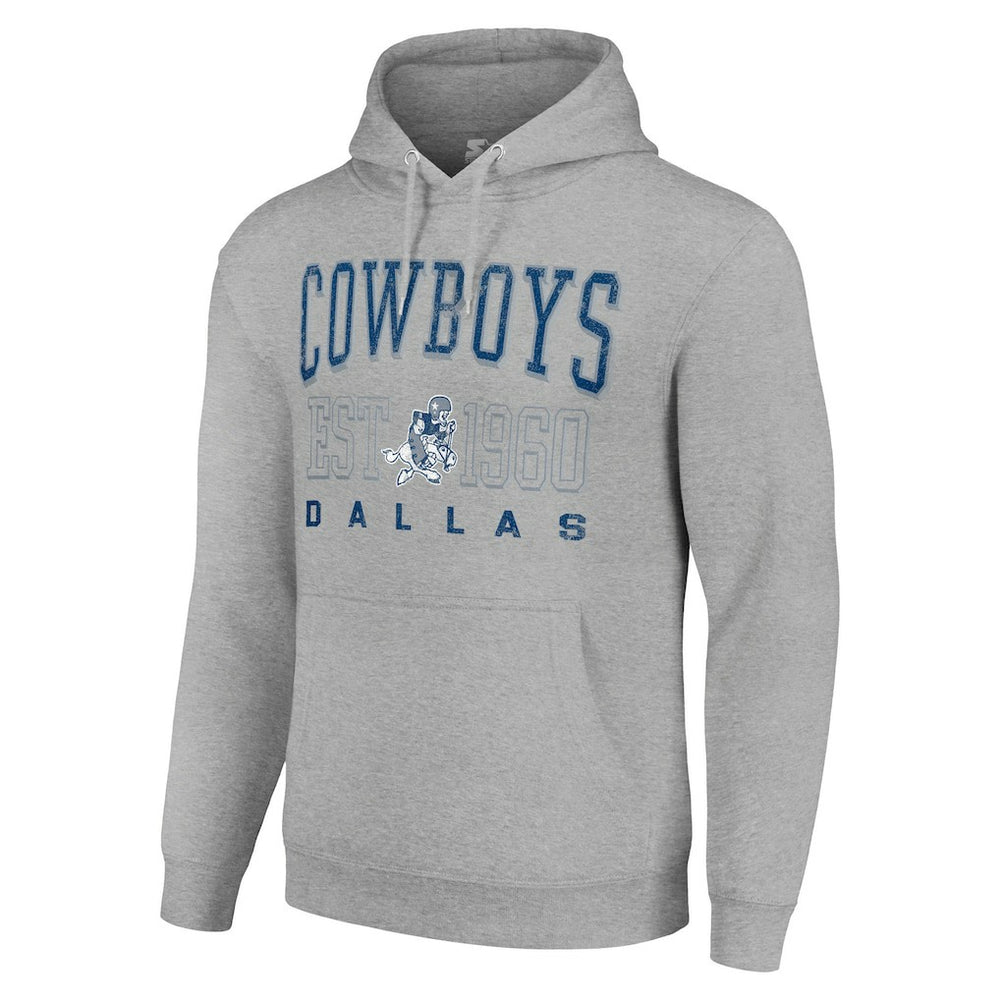 NFL Dallas Cowboys Starter Unisex Throwback Logo Pullover Hoodie