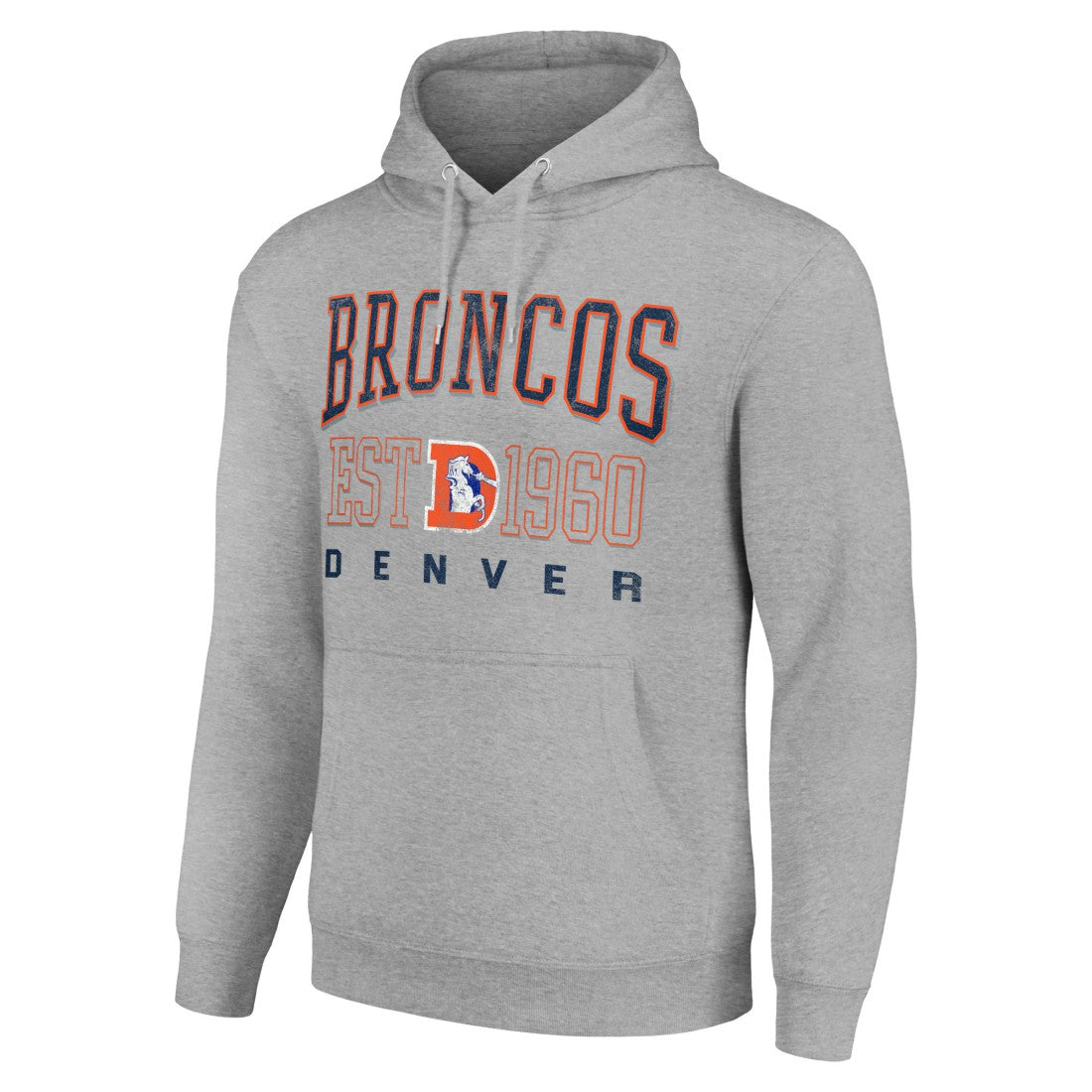 NFL Denver Broncos Starter Unisex Throwback Logo Pullover Hoodie