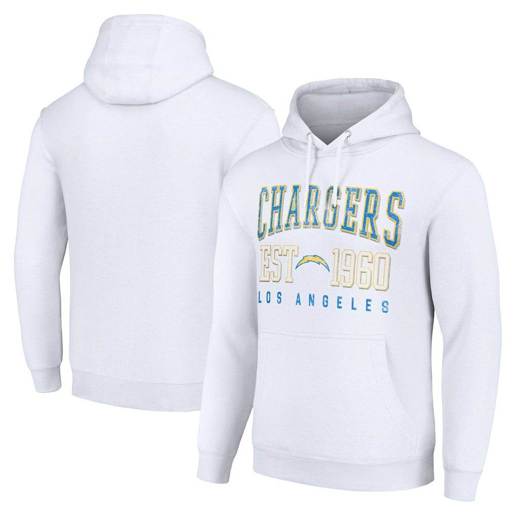 NFL Los Angeles Chargers Starter Unisex Throwback Logo Pullover Hoodie