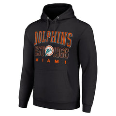 NFL Miami Dolphins Starter Unisex Throwback Logo Pullover Hoodie