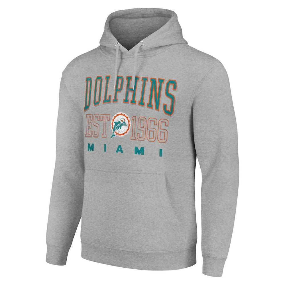 NFL Miami Dolphins Starter Unisex Throwback Logo Pullover Hoodie