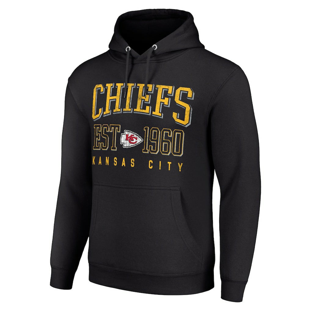 NFL Kansas City Chiefs Starter Unisex Throwback Logo Pullover Hoodie