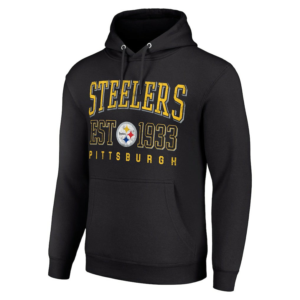 NFL Pittsburgh Steelers Starter Unisex Throwback Logo Pullover Hoodie