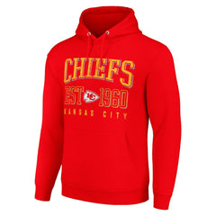 NFL Kansas City Chiefs Starter Unisex Throwback Logo Pullover Hoodie