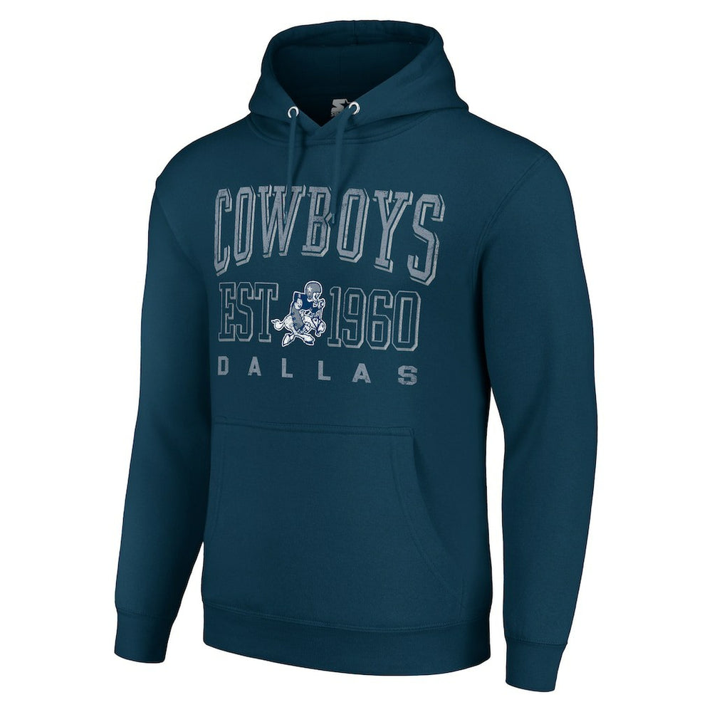 NFL Dallas Cowboys Starter Unisex Throwback Logo Pullover Hoodie