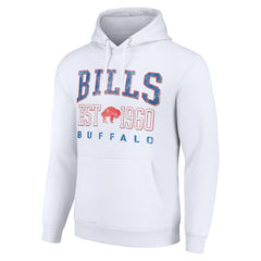 NFL Buffalo Bills Starter Unisex Throwback Logo Pullover Hoodie