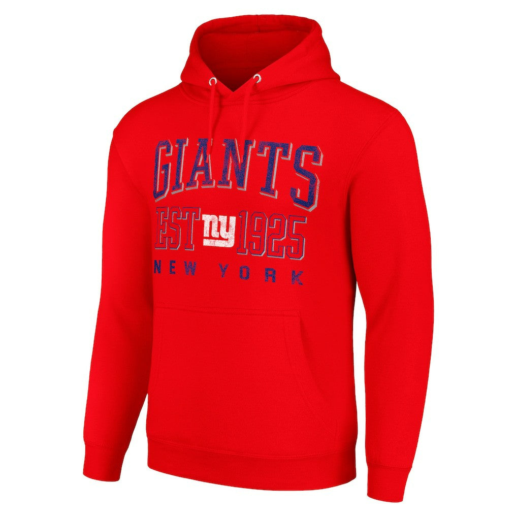 NFL New York Giants Starter Unisex Throwback Logo Pullover Hoodie