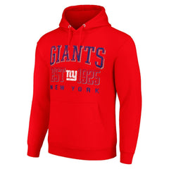 NFL New York Giants Starter Unisex Throwback Logo Pullover Hoodie