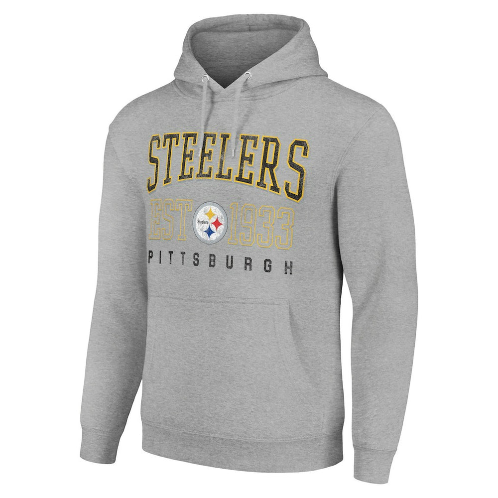 NFL Pittsburgh Steelers Starter Unisex Throwback Logo Pullover Hoodie