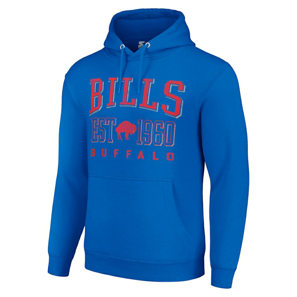 NFL Buffalo Bills Starter Unisex Throwback Logo Pullover Hoodie