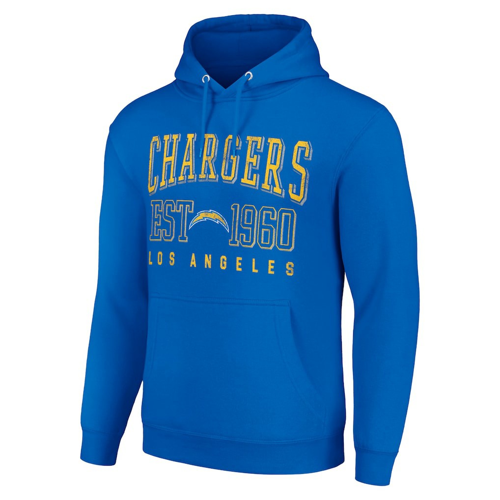 NFL Los Angeles Chargers Starter Unisex Throwback Logo Pullover Hoodie