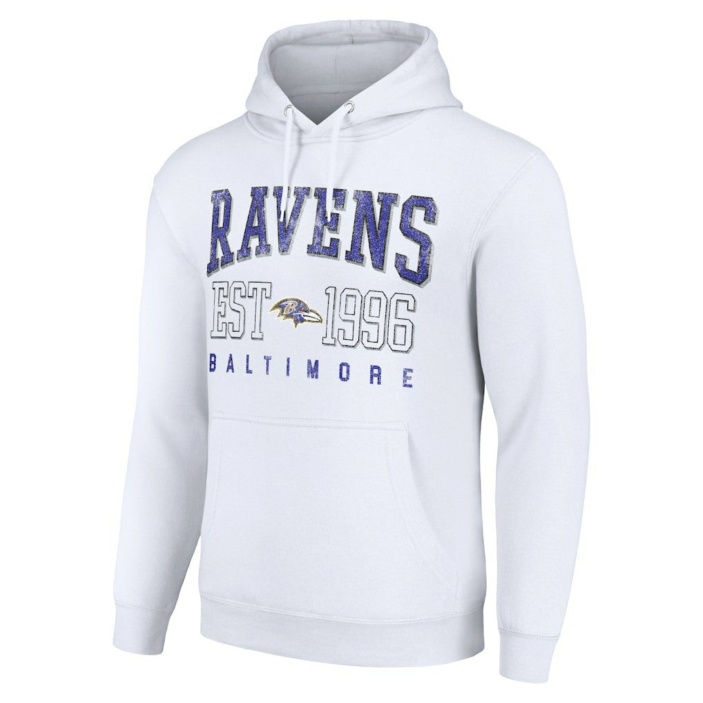 NFL Baltimore Ravens Starter Unisex Throwback Logo Pullover Hoodie