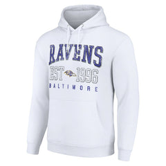 NFL Baltimore Ravens Starter Unisex Throwback Logo Pullover Hoodie