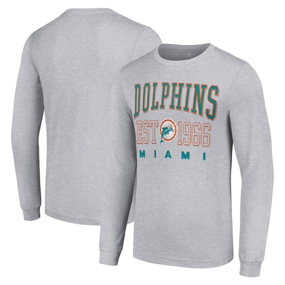 NFL Miami Dolphins Starter Throwback Logo Long Sleeve T-Shirt