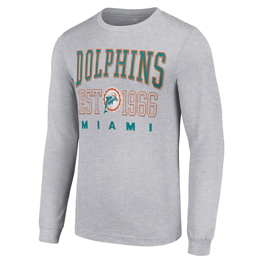 NFL Miami Dolphins Starter Throwback Logo Long Sleeve T-Shirt