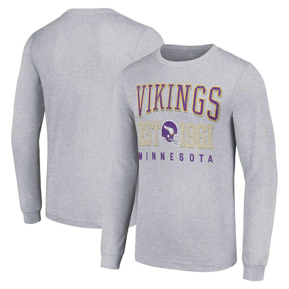 NFL Minnesota Vikings Starter Throwback Logo Long Sleeve T-Shirt