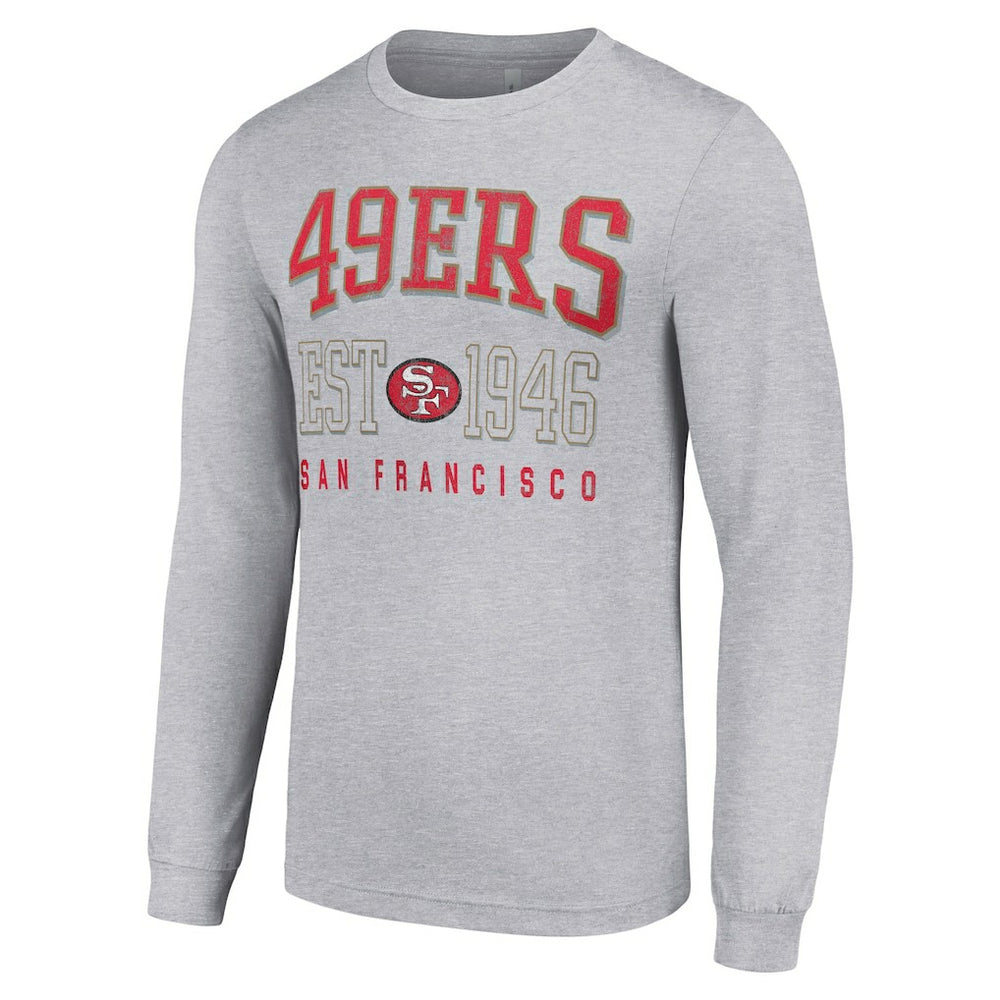 NFL San Francisco 49ers Starter Throwback Logo Long Sleeve T-Shirt