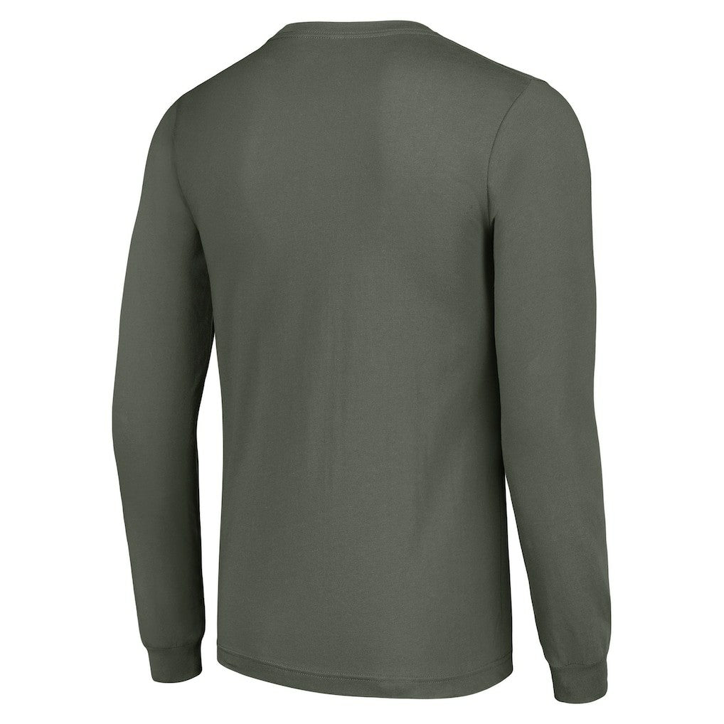 NFL Green Bay Packers Starter Half Helmet Logo Long Sleeve T-Shirt