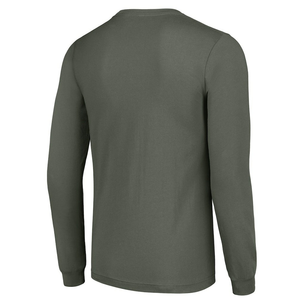 NFL Green Bay Packers Starter Half Helmet Logo Long Sleeve T-Shirt