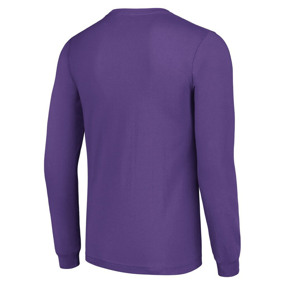 NFL Minnesota Vikings Starter Half Helmet Logo Long Sleeve T-Shirt