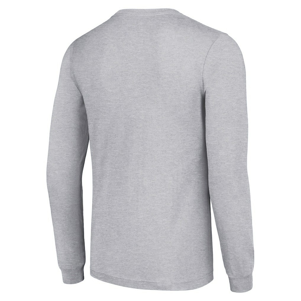 NFL Pittsburgh Steelers Starter Half Helmet Logo Long Sleeve Heathered T-Shirt