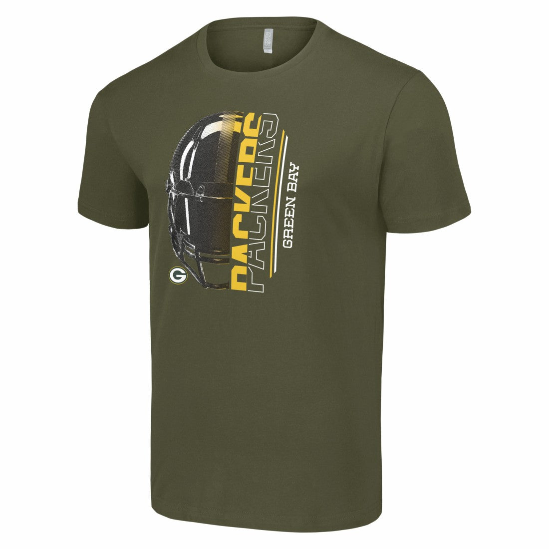 NFL Green Bay Packers Starter Half Helmet Logo T-Shirt