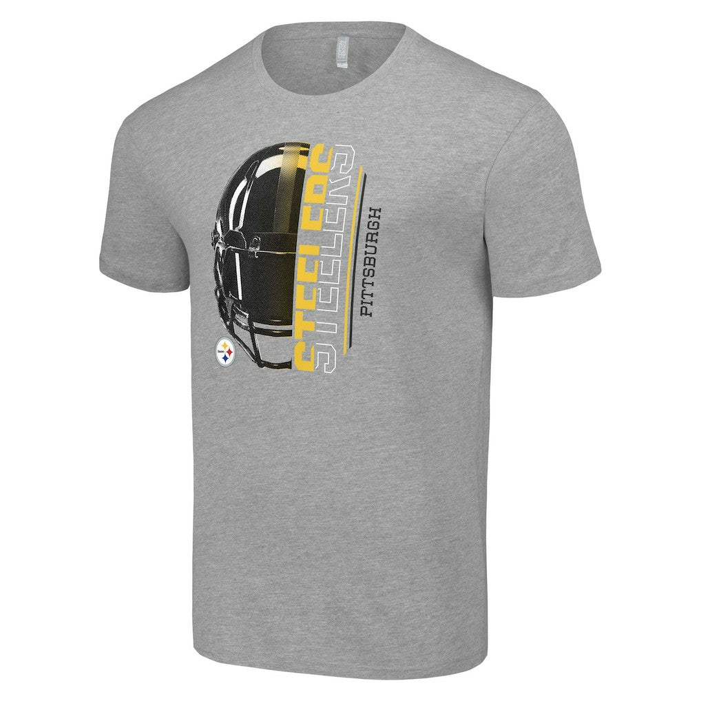NFL Pittsburgh Steelers Starter Half Helmet Logo T-Shirt