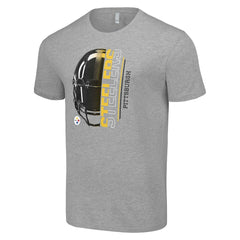 NFL Pittsburgh Steelers Starter Half Helmet Logo T-Shirt