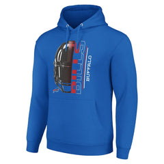 NFL Buffalo Bills Starter Unisex Half Helmet Logo Pullover Hoodie