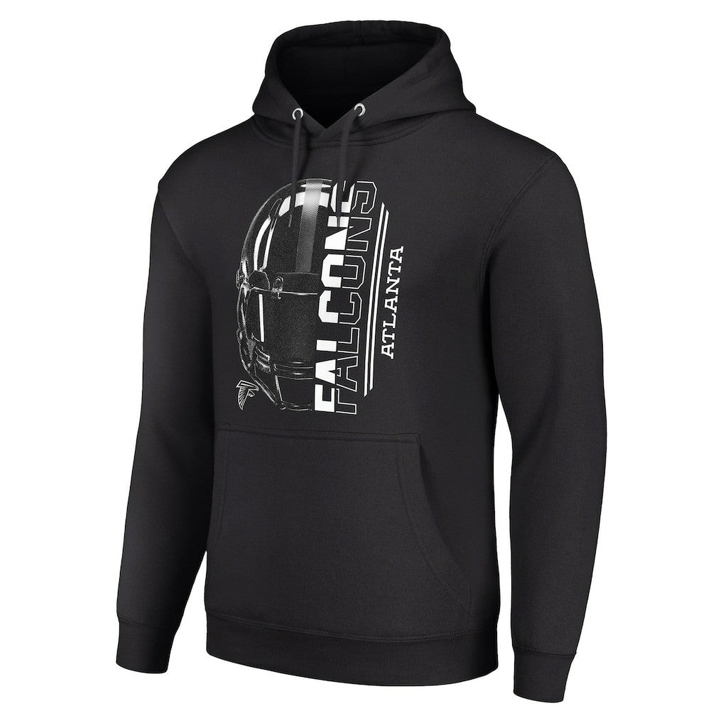 NFL Atlanta Falcons Starter Unisex Half Helmet Logo Pullover Hoodie