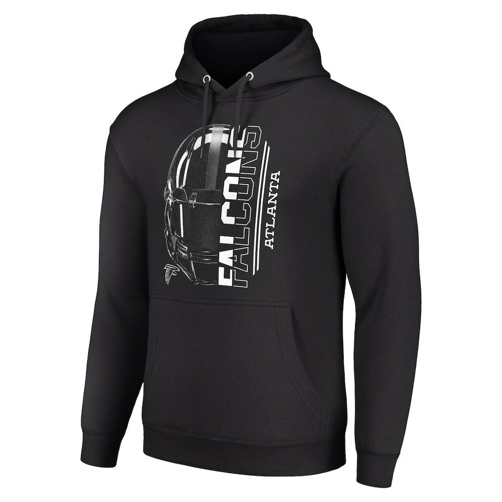 NFL Atlanta Falcons Starter Unisex Half Helmet Logo Pullover Hoodie