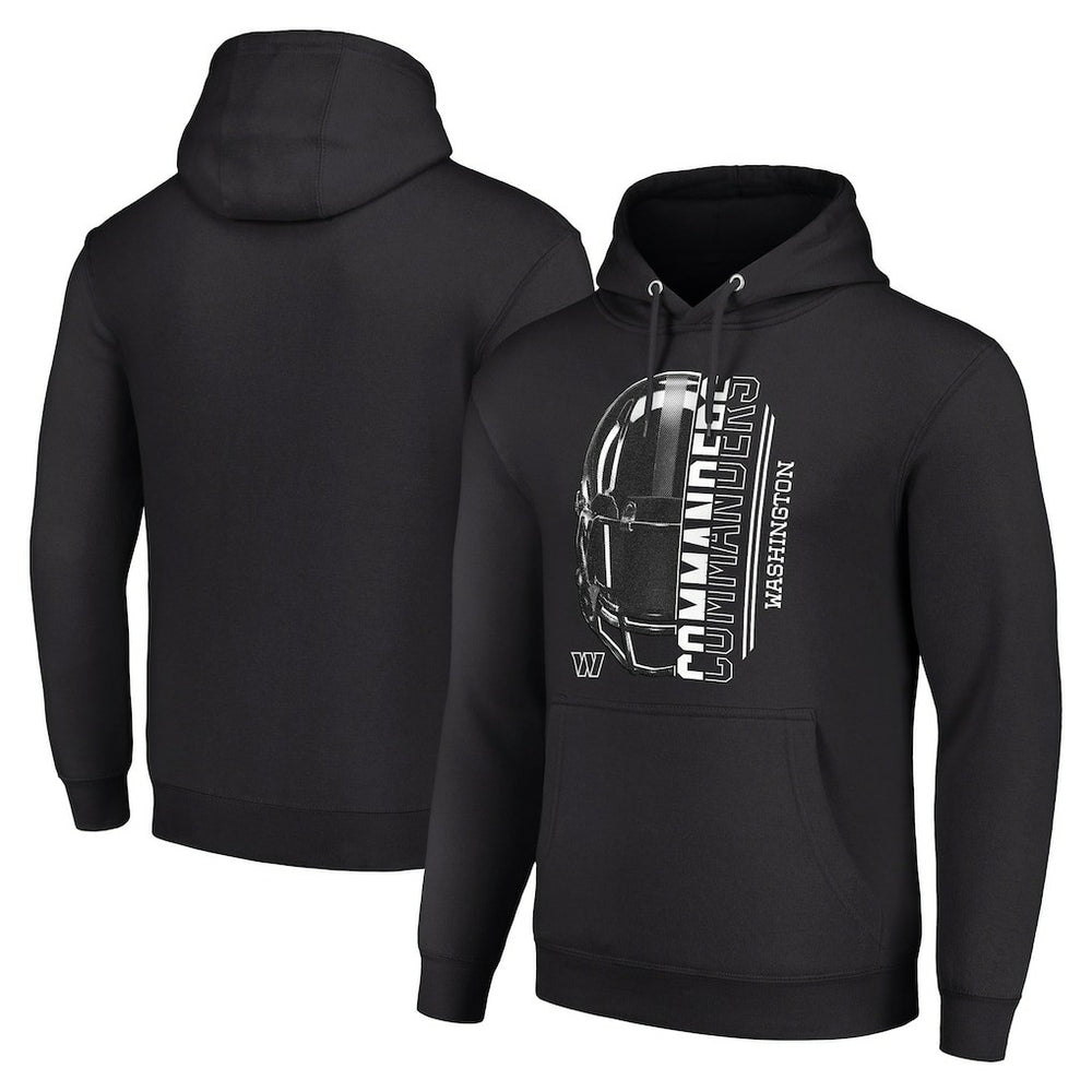NFL Washington Commanders Starter Unisex Half Helmet Logo Pullover Hoodie