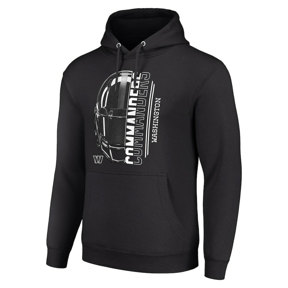 NFL Washington Commanders Starter Unisex Half Helmet Logo Pullover Hoodie