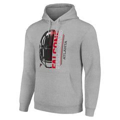 NFL Atlanta Falcons Starter Unisex Half Helmet Logo Pullover Hoodie