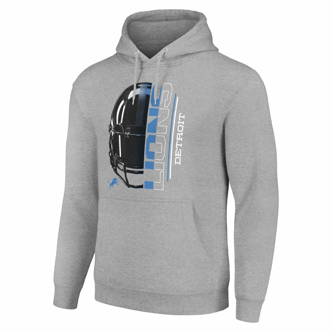 NFL Detroit Lions Starter Unisex Half Helmet Logo Pullover Hoodie