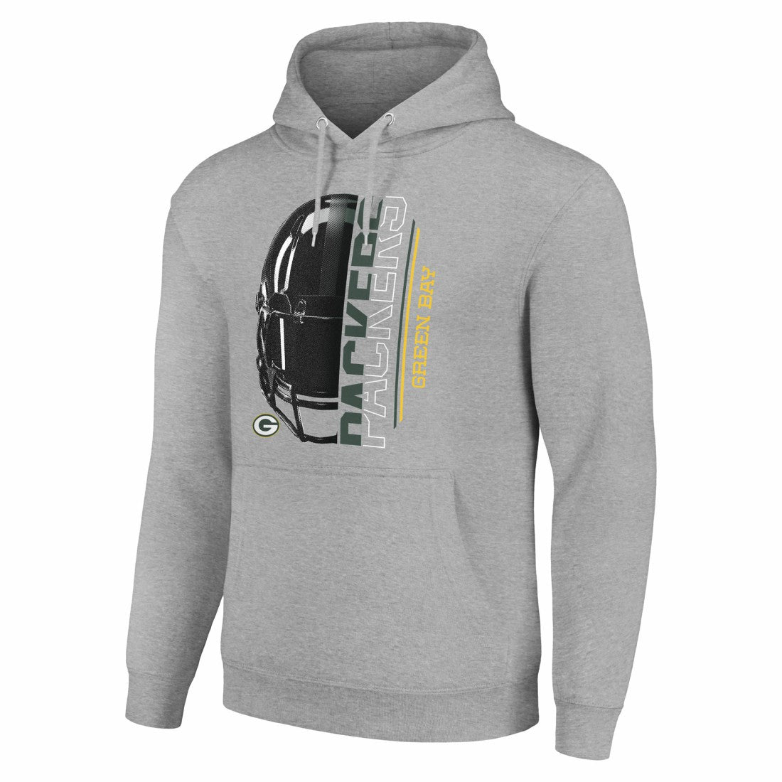 NFL Green Bay Packers Starter Unisex Half Helmet Logo Pullover Hoodie
