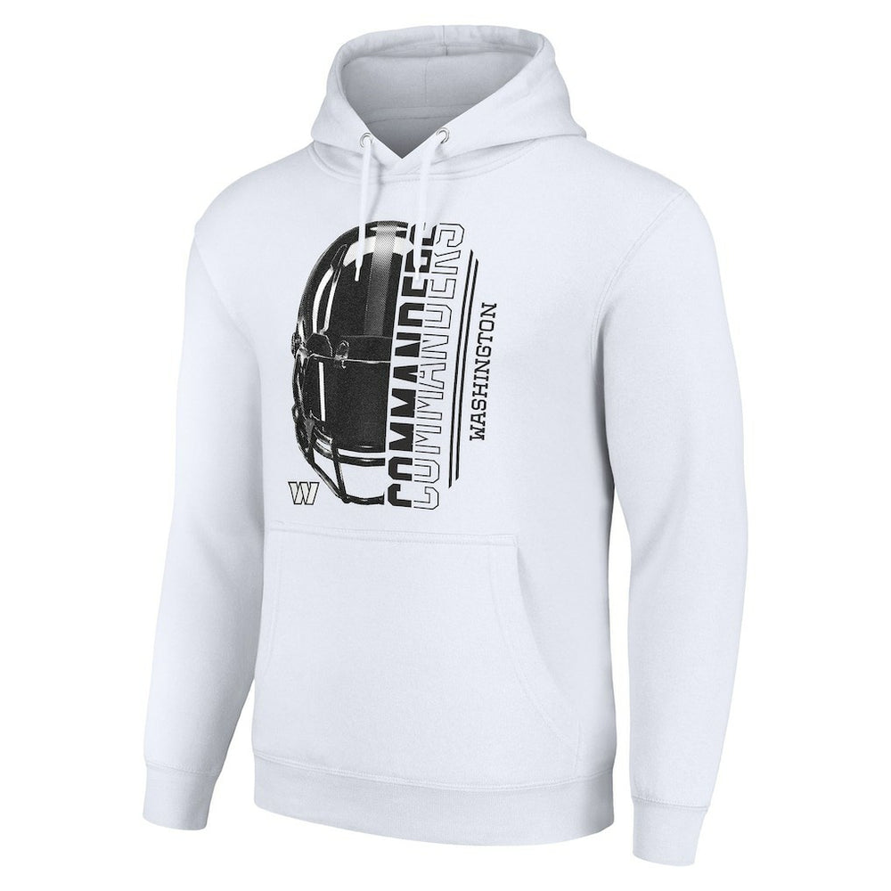NFL Washington Commanders Starter Unisex Half Helmet Logo Pullover Hoodie