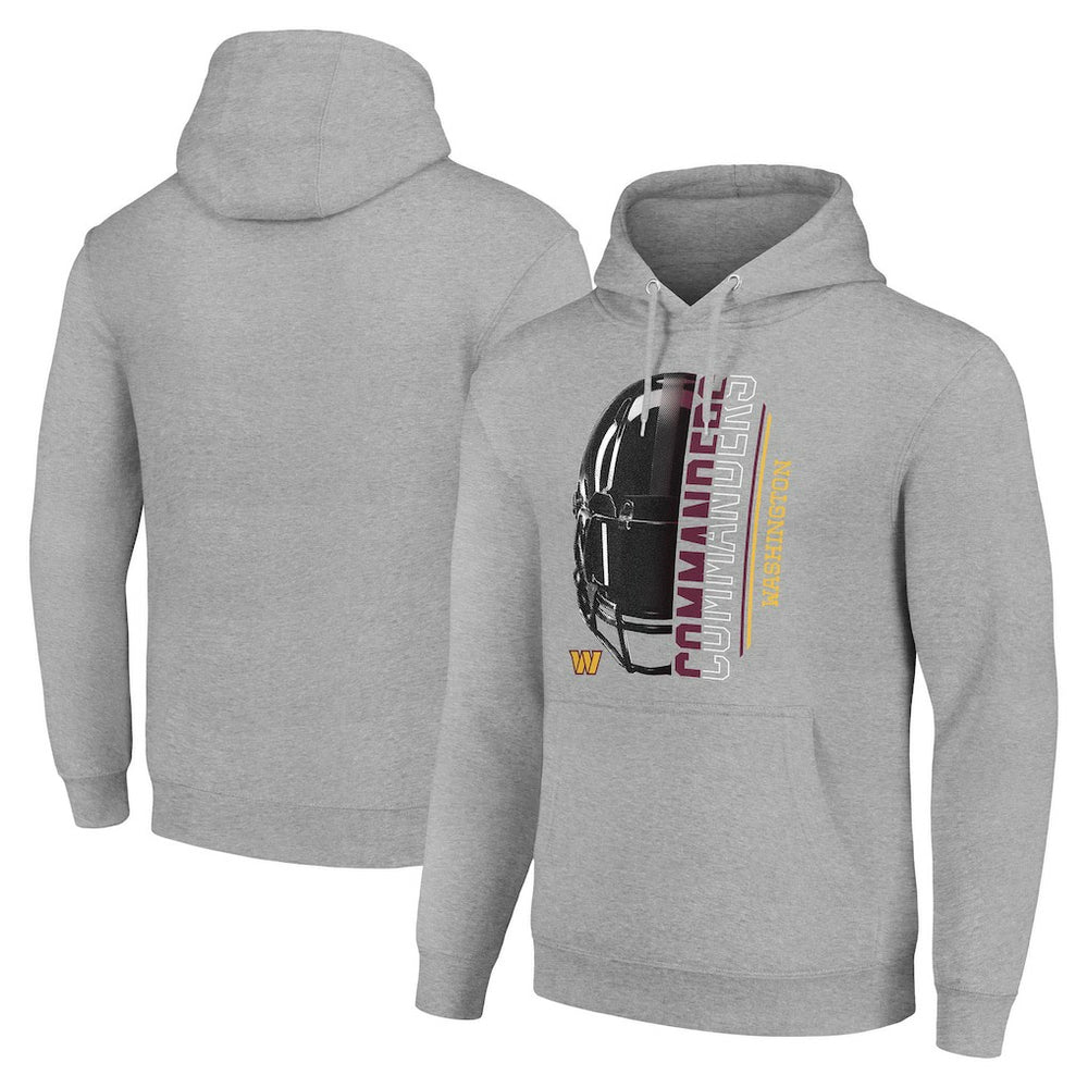 NFL Washington Commanders Starter Unisex Half Helmet Logo Pullover Hoodie
