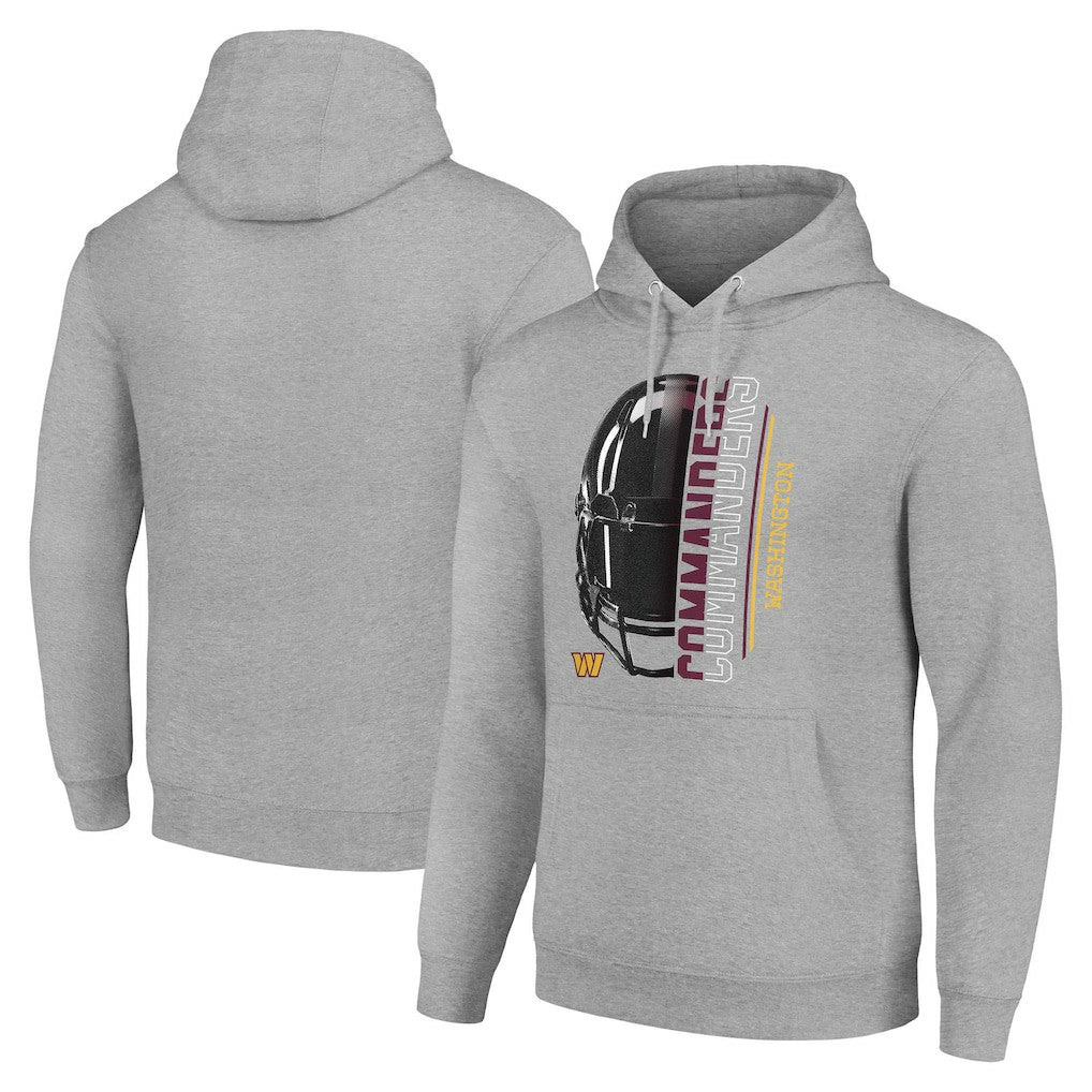 NFL Washington Commanders Starter Unisex Half Helmet Logo Pullover Hoodie