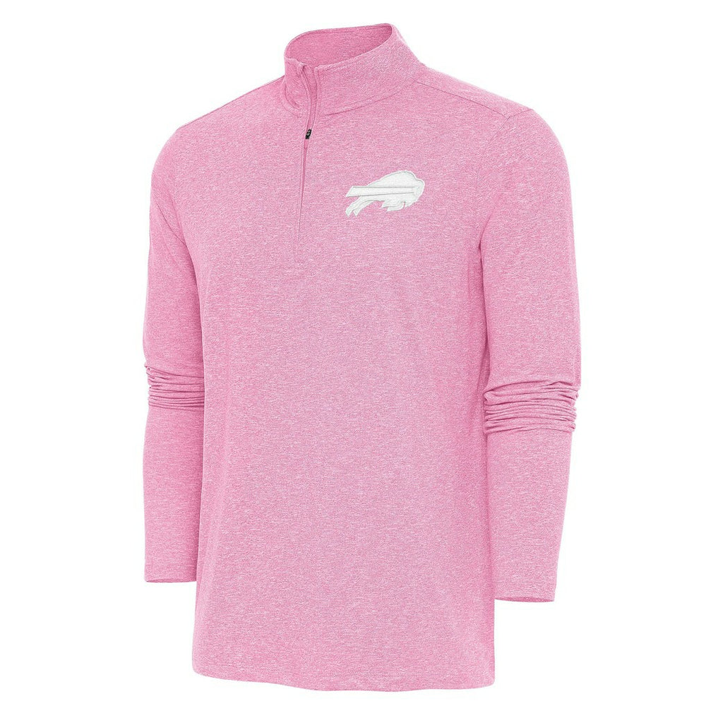 NFL Buffalo Bills Antigua Hunk Quarter-Zip Pullover Top