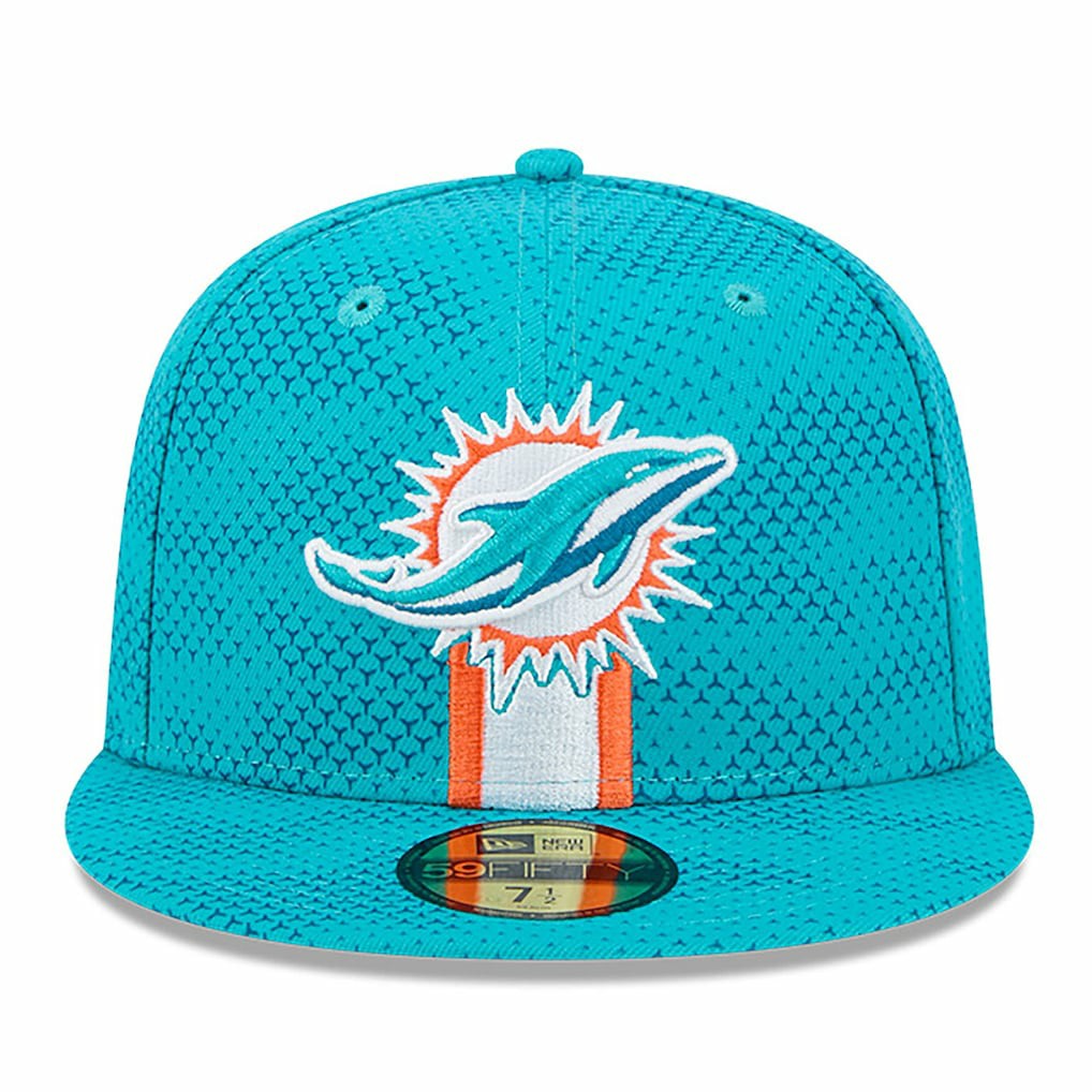 NFL Miami Dolphins 2024 Sideline 59FIFTY Fitted Hat