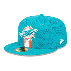 NFL Miami Dolphins 2024 Sideline 59FIFTY Fitted Hat