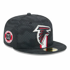 NFL Atlanta Falcons 2024 Sideline 59FIFTY Fitted Hat