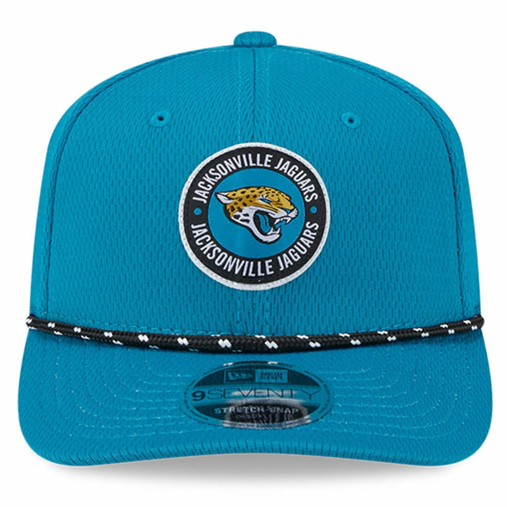 NFL Jacksonville Jaguars 2024 Sideline 9SEVENTY Stretch-Snap Hat