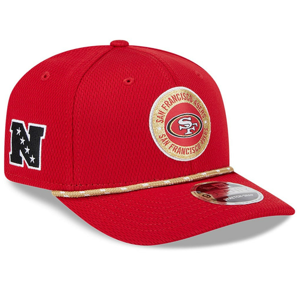 NFL San Francisco 49ers 2024 Sideline 9SEVENTY Stretch-Snap Hat