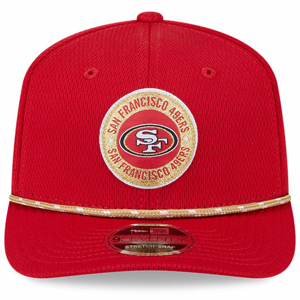 NFL San Francisco 49ers 2024 Sideline 9SEVENTY Stretch-Snap Hat