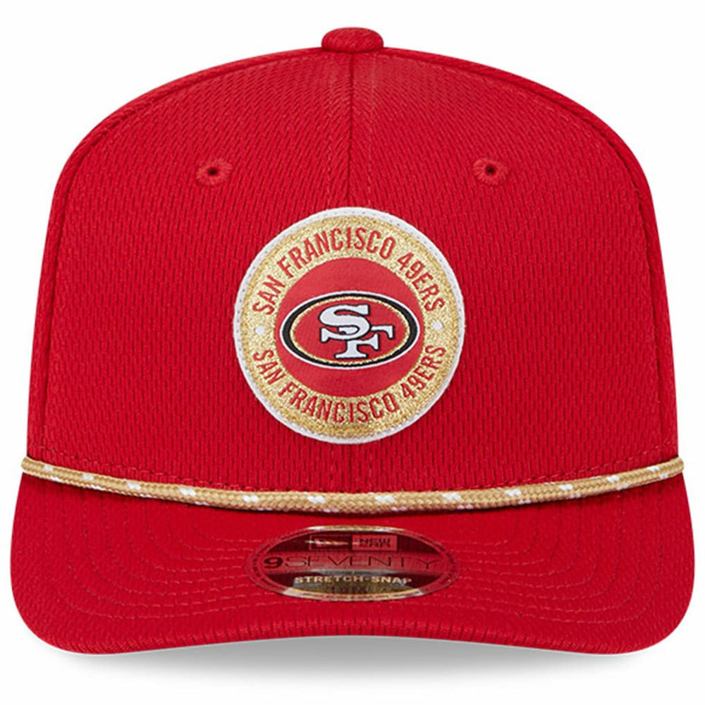NFL San Francisco 49ers 2024 Sideline 9SEVENTY Stretch-Snap Hat