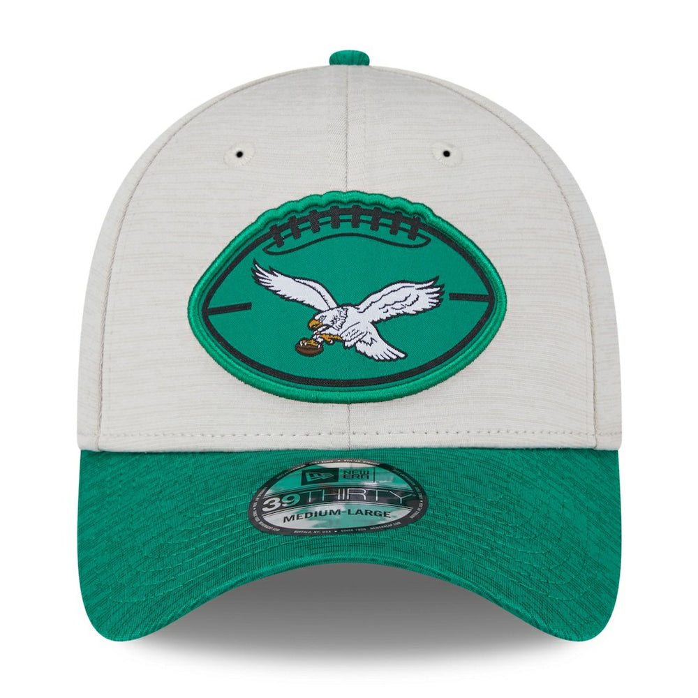 NFL Philadelphia Eagles 2024 Sideline Historic 39THIRTY Flex Hat
