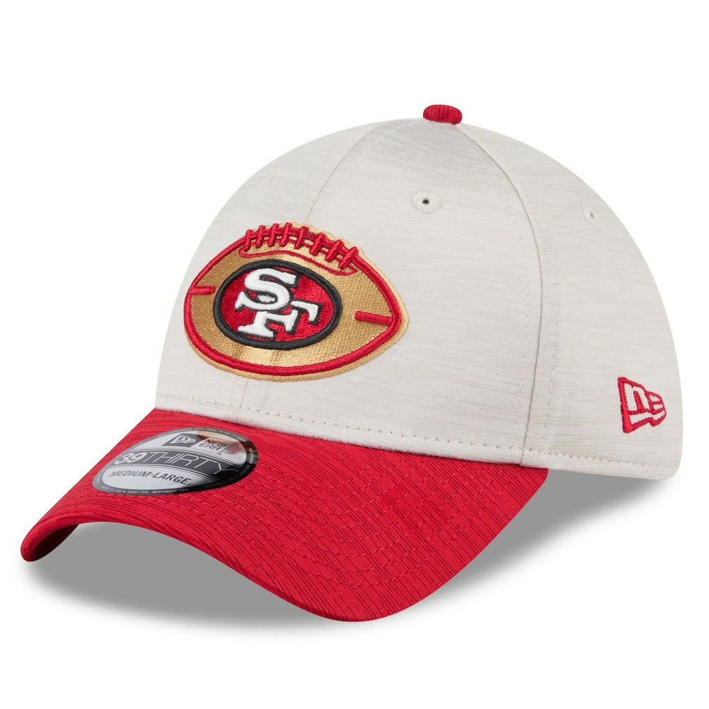 NFL San Francisco 49ers 2024 Sideline Historic 39THIRTY Flex Hat