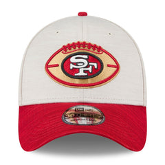 NFL San Francisco 49ers 2024 Sideline Historic 39THIRTY Flex Hat